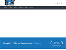 Tablet Screenshot of bandwmarine.com